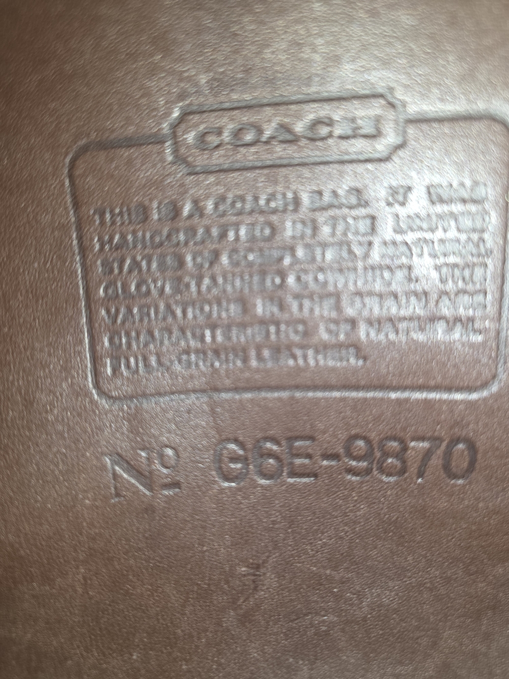 Coach Vintage Bag - Picture 8 of 10